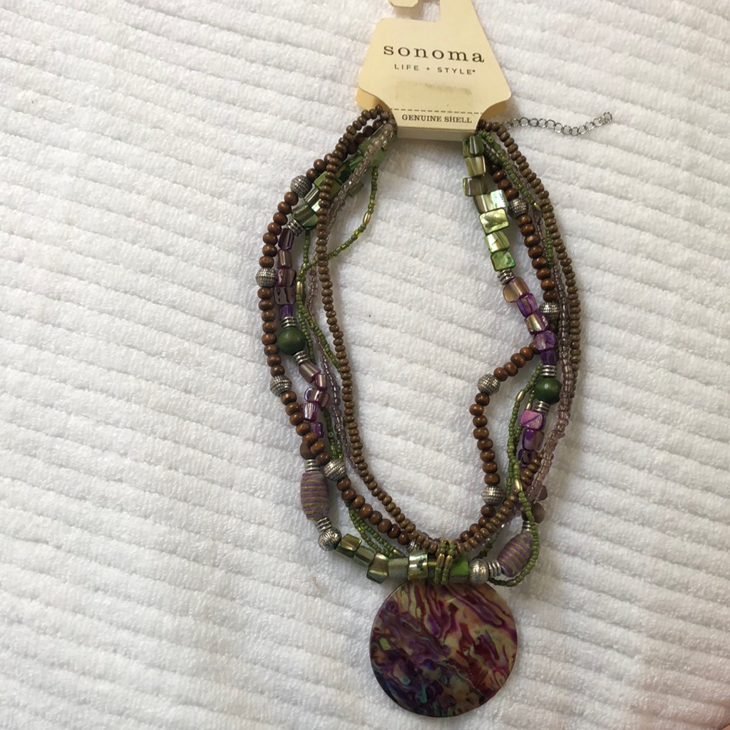 Genuine Shell Necklace 10$